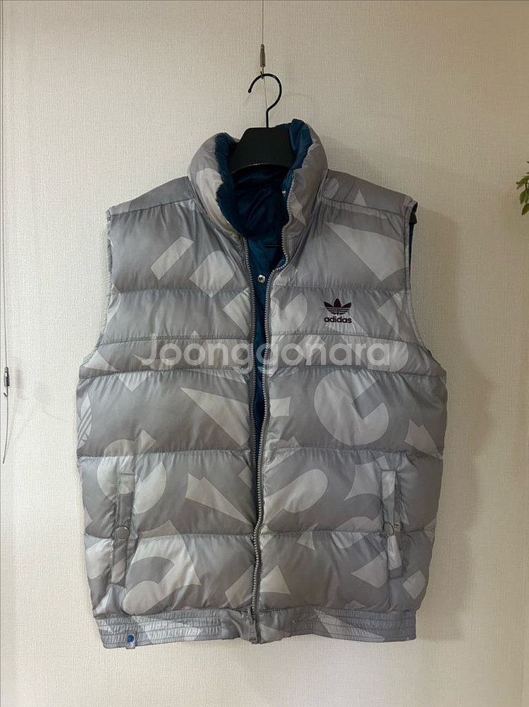 아디다스 패딩 양면 조끼 105--0