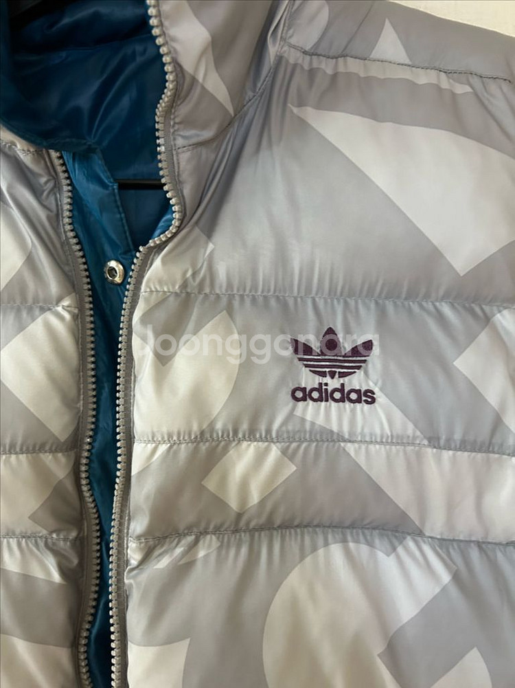 아디다스 패딩 양면 조끼 105--1