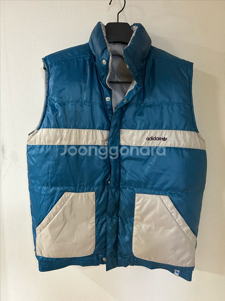 아디다스 패딩 양면 조끼 105--3