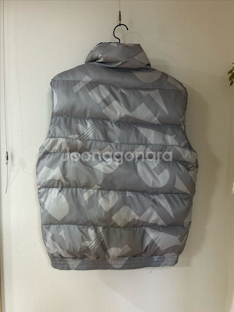 아디다스 패딩 양면 조끼 105--2