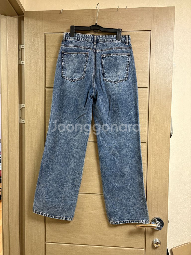 (새상품) 에잇세컨즈 와이드 데님 M--3