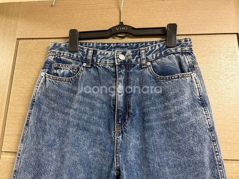 (새상품) 에잇세컨즈 와이드 데님 M--4