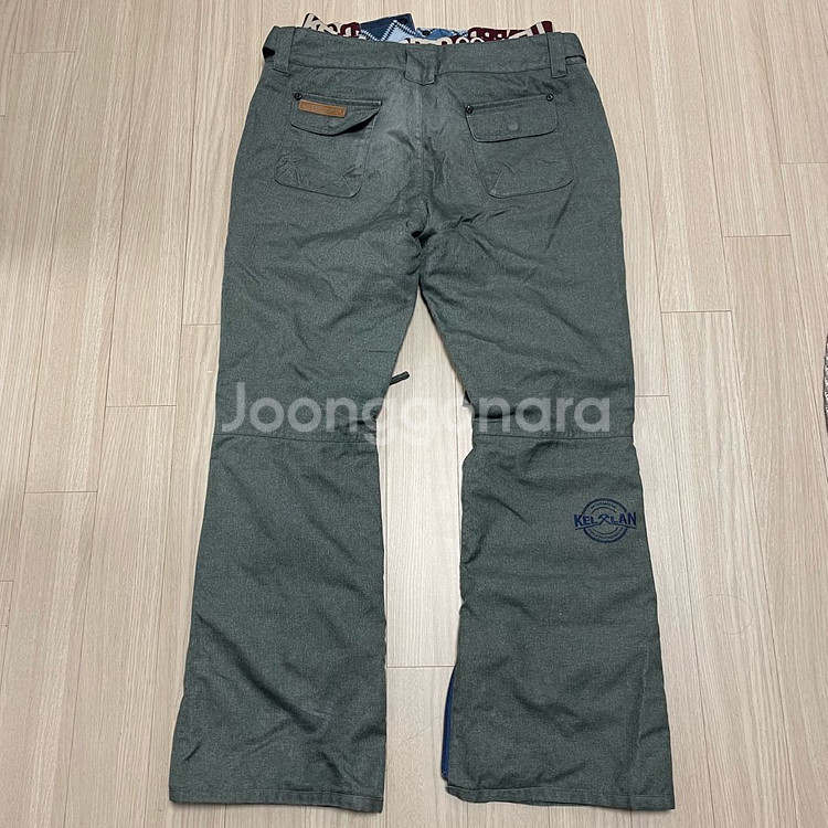 켈란 스노우보드 팬츠 L 차콜 그레이 벨리타 Kella--1