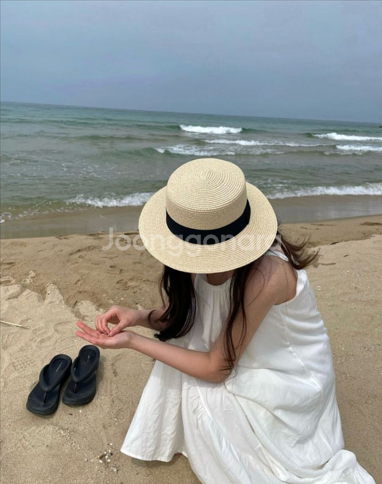 [ 택포 ] 라피아햇 여름모자 바캉스룩 자외선 차단--3