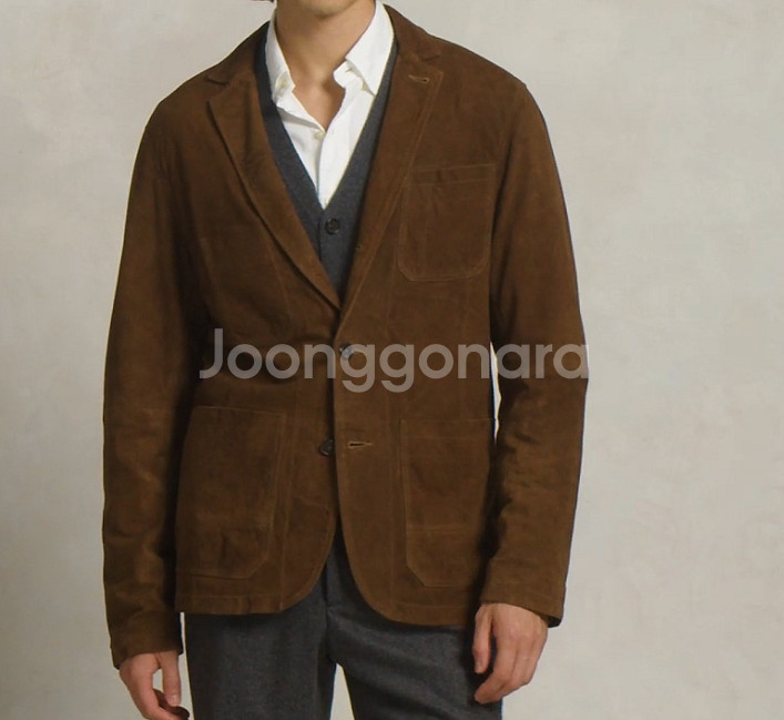 폴로 랄프로렌 스웨이드 블레이저 M사이즈--7