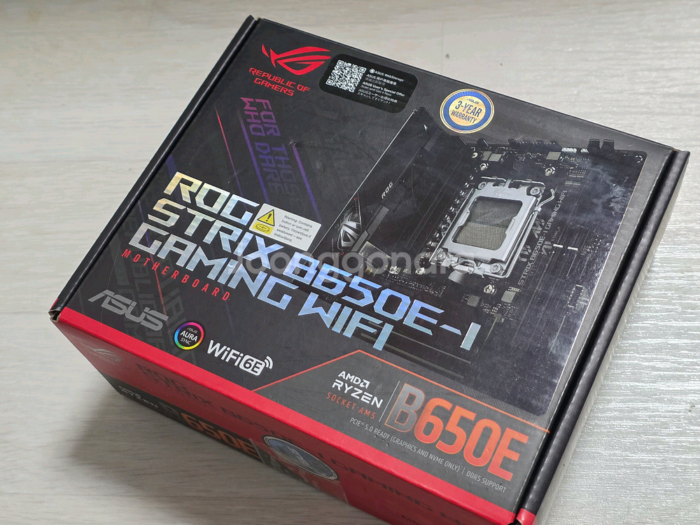 ASUS ROG STRIX B650E-I 메인보드--0