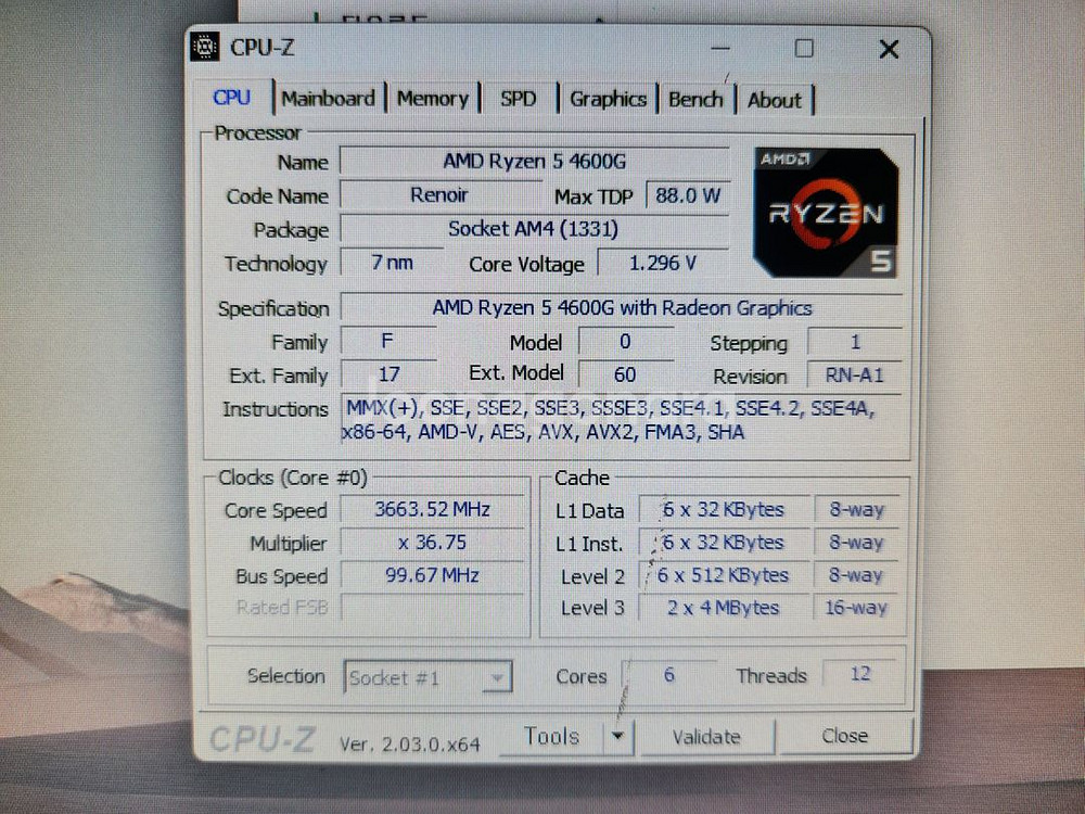 라이젠5 4600g 컴퓨터 본체 팝니다--3