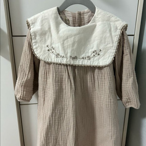 포플린 원피스 2-3Y(모이믈론 바지100)