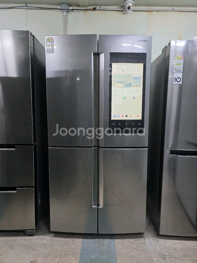 삼성 메탈 패밀리허브 4도어냉장고842L--0