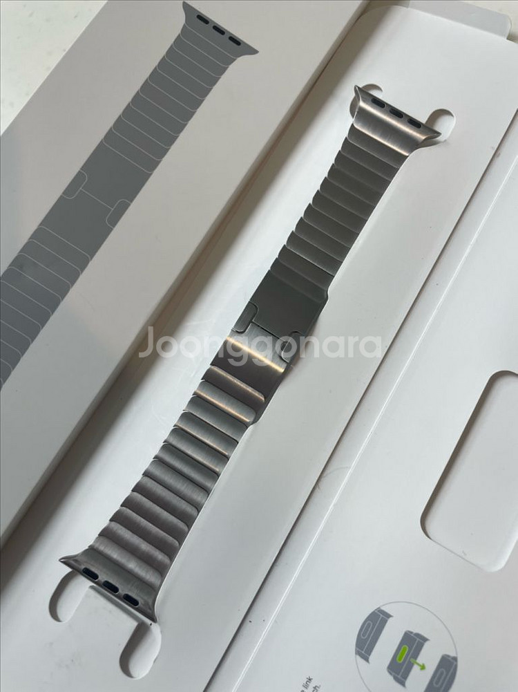 애플워치 링크브레이슬릿 실버 42mm SSS급--0