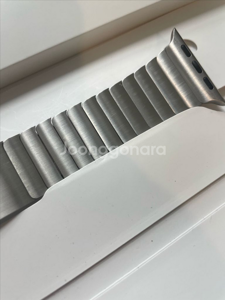 애플워치 링크브레이슬릿 실버 42mm SSS급--2