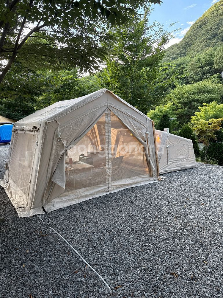 센트팜 에어쉘터, 에어텐트(1회사용) 도킹 가능--0