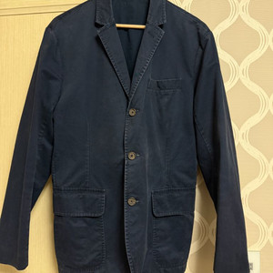 폴로 랄프로렌 코튼 치노 3버튼 네이비 자켓