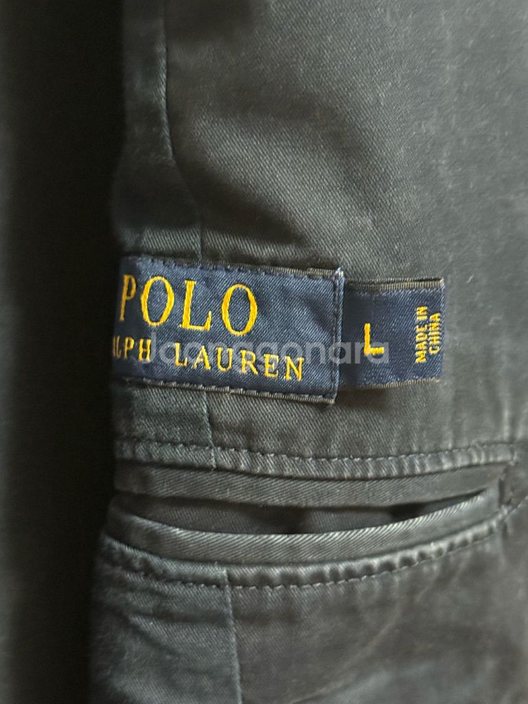 폴로 랄프로렌 코튼 치노 3버튼 네이비 자켓--4