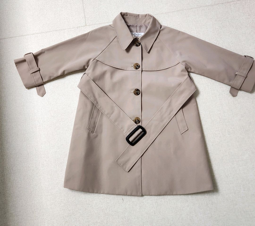 마리마켓 아기 트렌치 이미지