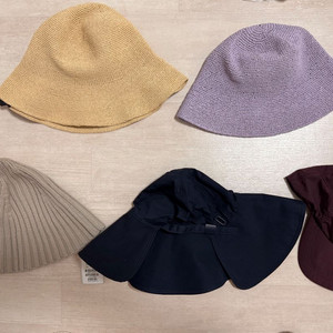 COS 코스 페이퍼, 니트 버킷햇 모자 일괄 판매