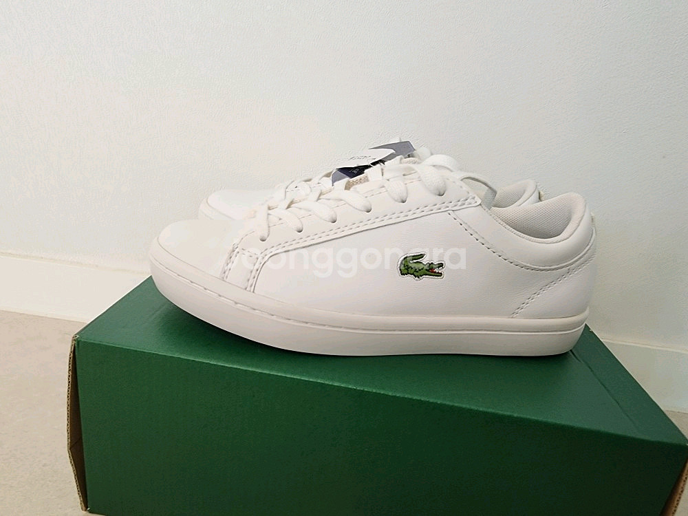 신발 라코스테 정품 새상품 미착용 새것 사이즈 230m--0