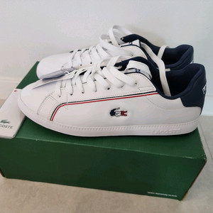 신발 라코스테 정품 새상품 미착용 새것 사이즈 260m