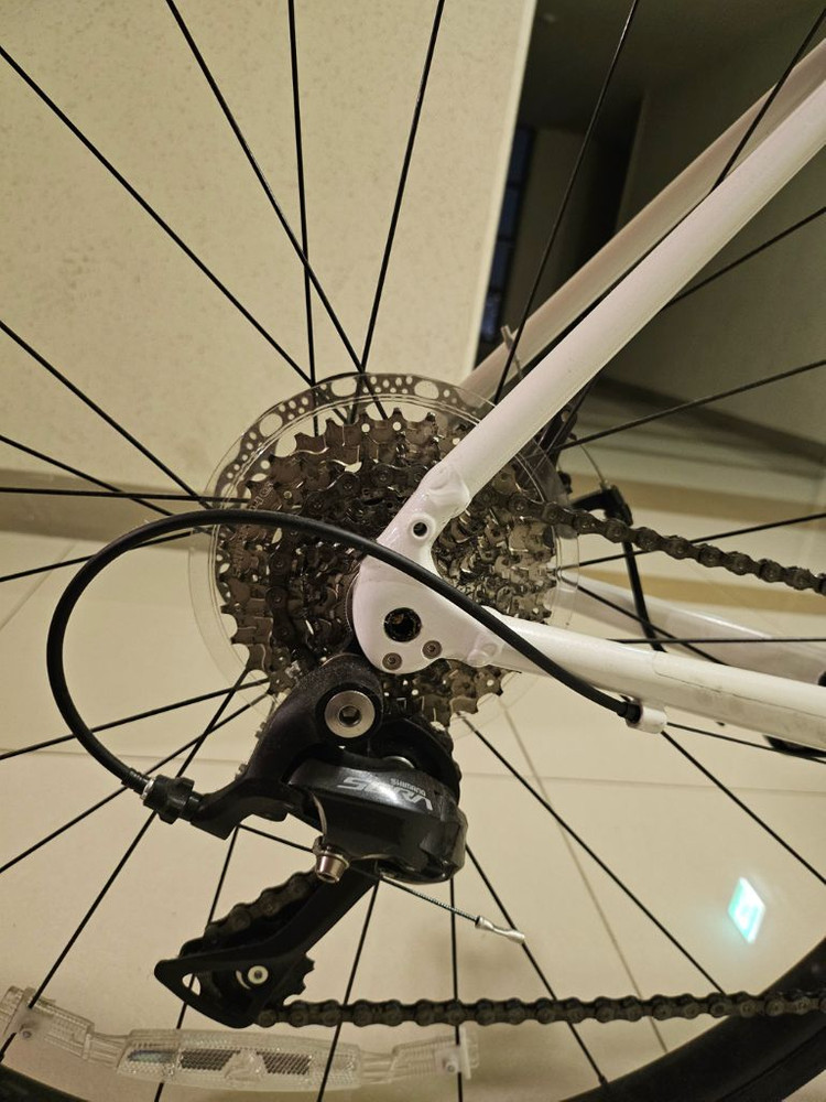 트렉 도마니 al3 TREK AL3 (화이트/레드) 이미지