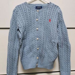 폴로 여아 가디건 6세