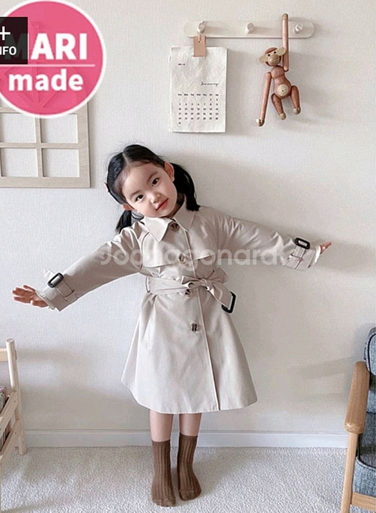 마리마켓 아기 트렌치--7