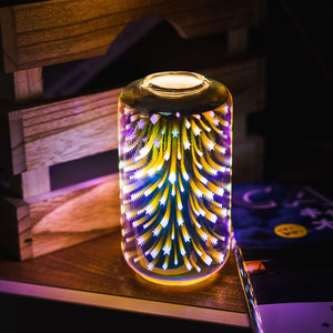 골제로 캠핑 랜턴 쉐이드 3D 불꽃놀이 캠프 파티 조명