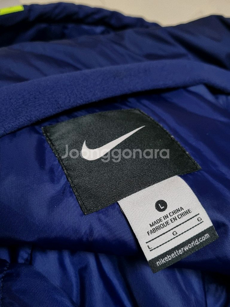 [100] 나이키 바르셀로나 FC 미드필드 패딩 자켓--1