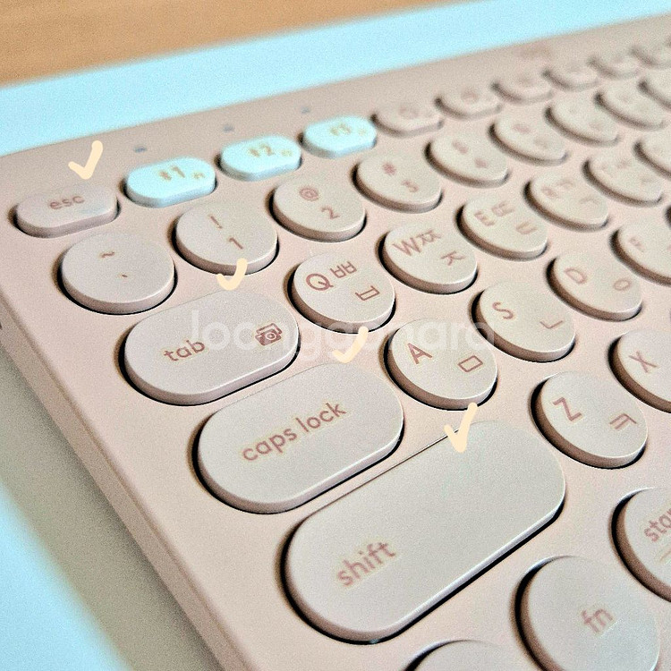 로지텍 k380 블루투스 키보드--2