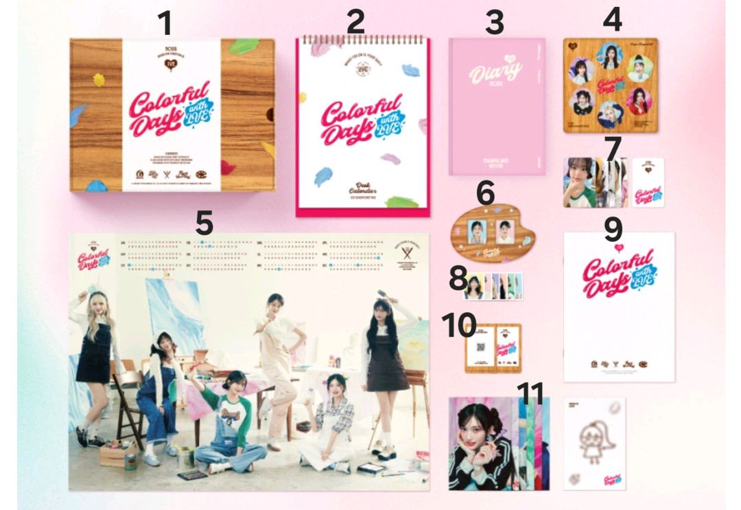 아이브 시즌그리팅 2025 Colorful Days w--2