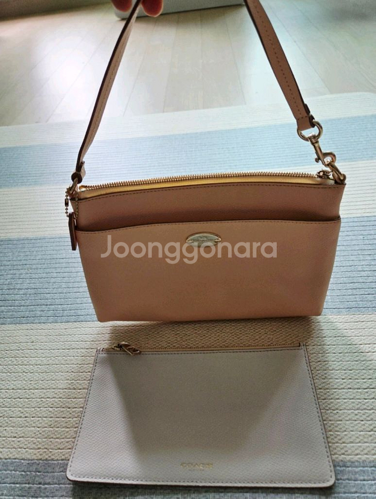 코치 미니 숄더백 & 파우치--0