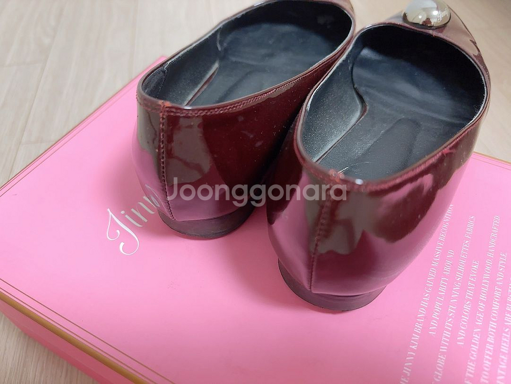 [지니킴]소가죽 플랫슈즈 단화 구두 메리제인(230)--1