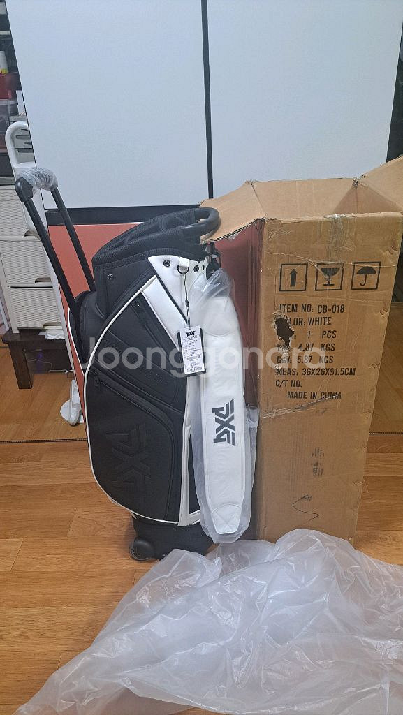 PXG 9인치 휠 카트 캐디백(PHFPUB102-94)--6
