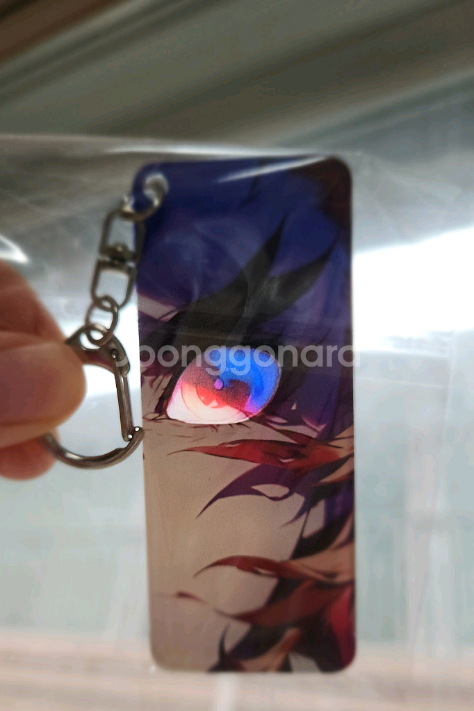 귀멸의칼날 눈 키링--2