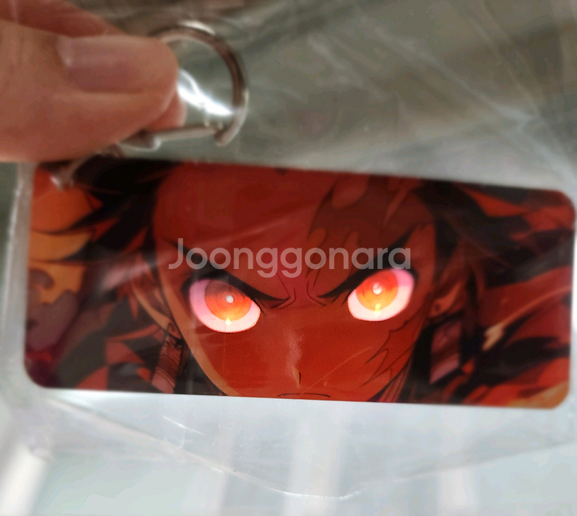 귀멸의칼날 눈 키링--6