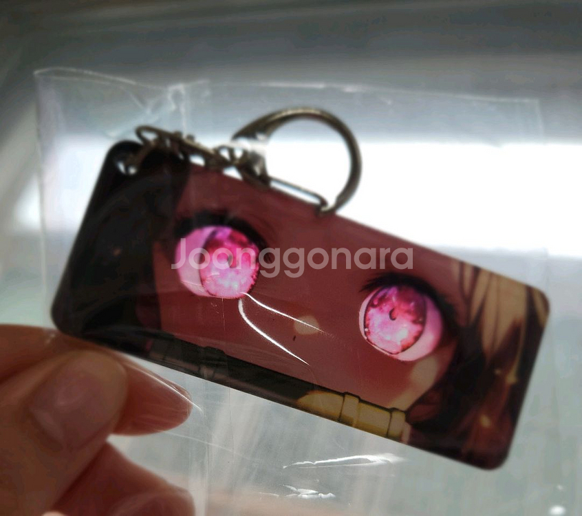 귀멸의칼날 눈 키링--7