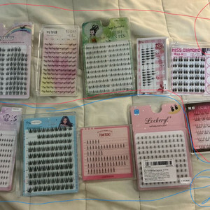 코링코 노글루속눈썹,쉬인,테무,알리 속눈썹,언더속눈썹