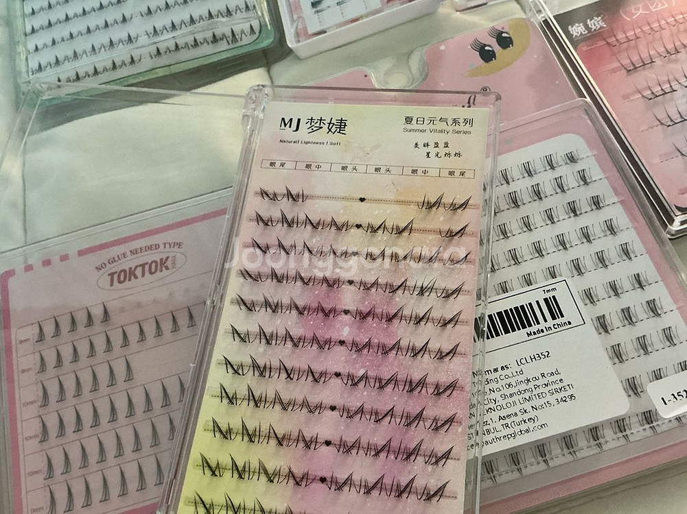 코링코 노글루속눈썹,쉬인,테무,알리 속눈썹,언더속눈썹--1