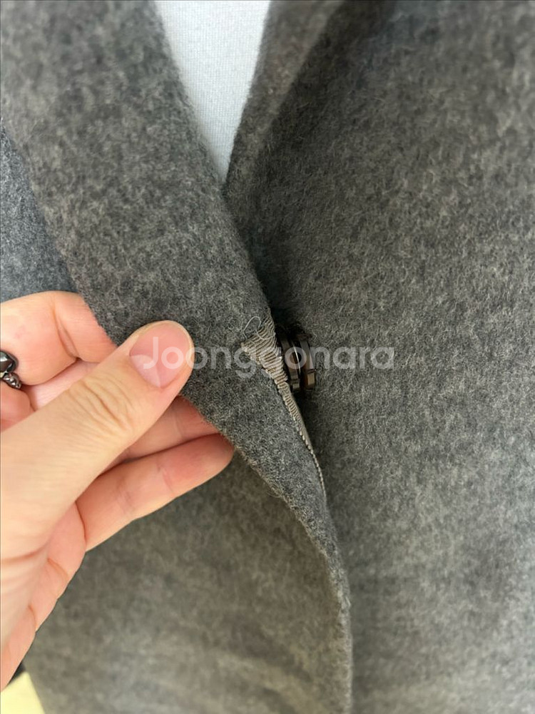 닥스 여성 모&게시미어 코트 77--3