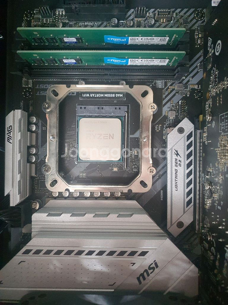 5900x cpu,b550m wifi,ddr4램64기가--1