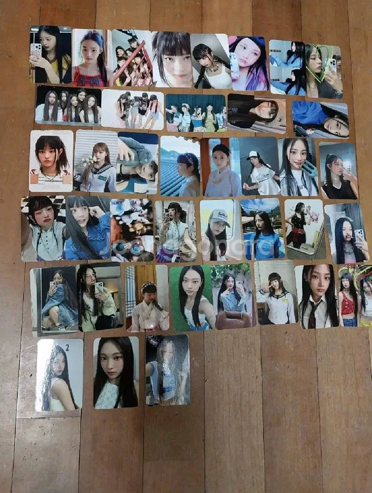 포토카드 뉴진스 40장 사진첩 굿즈 뉴진스 포카 포토--0