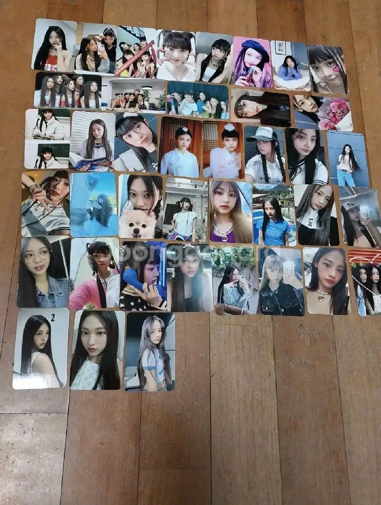 포토카드 뉴진스 40장 사진첩 굿즈 뉴진스 포카 포토--1