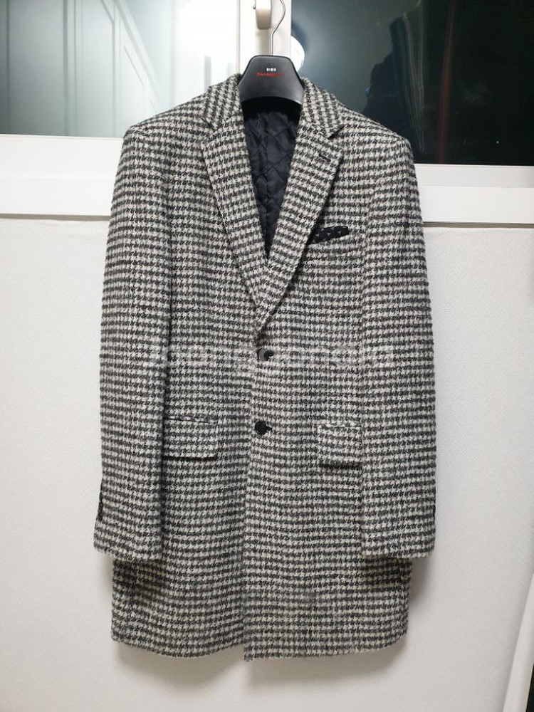 SIEG 남성 모 반코트--0