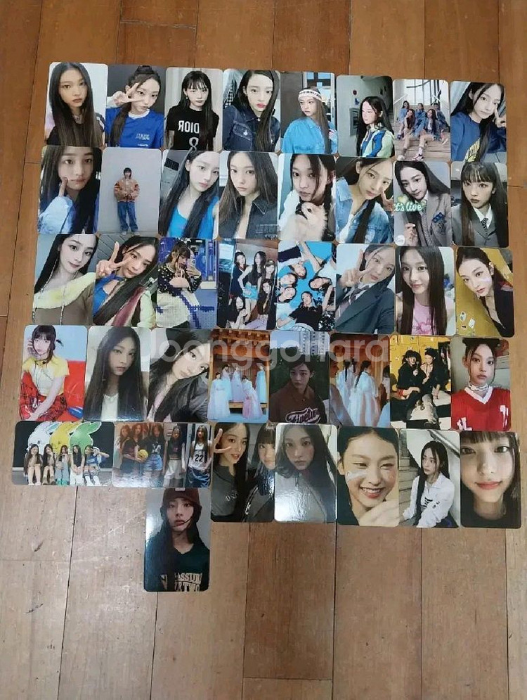 뉴진스 포토카드 New Jeans포카 40장 일괄판매--0