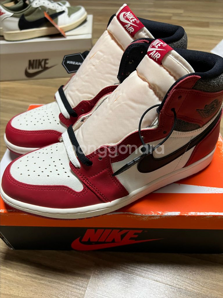 285 로스트앤파운드 시카고 조던1 새상품--0