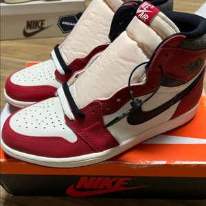 285 로스트앤파운드 시카고 조던1 새상품