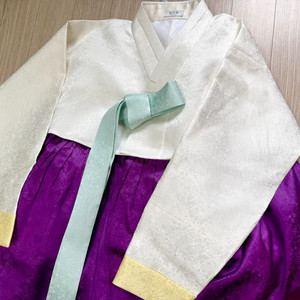 금단제 양단 한복 1시간착용함