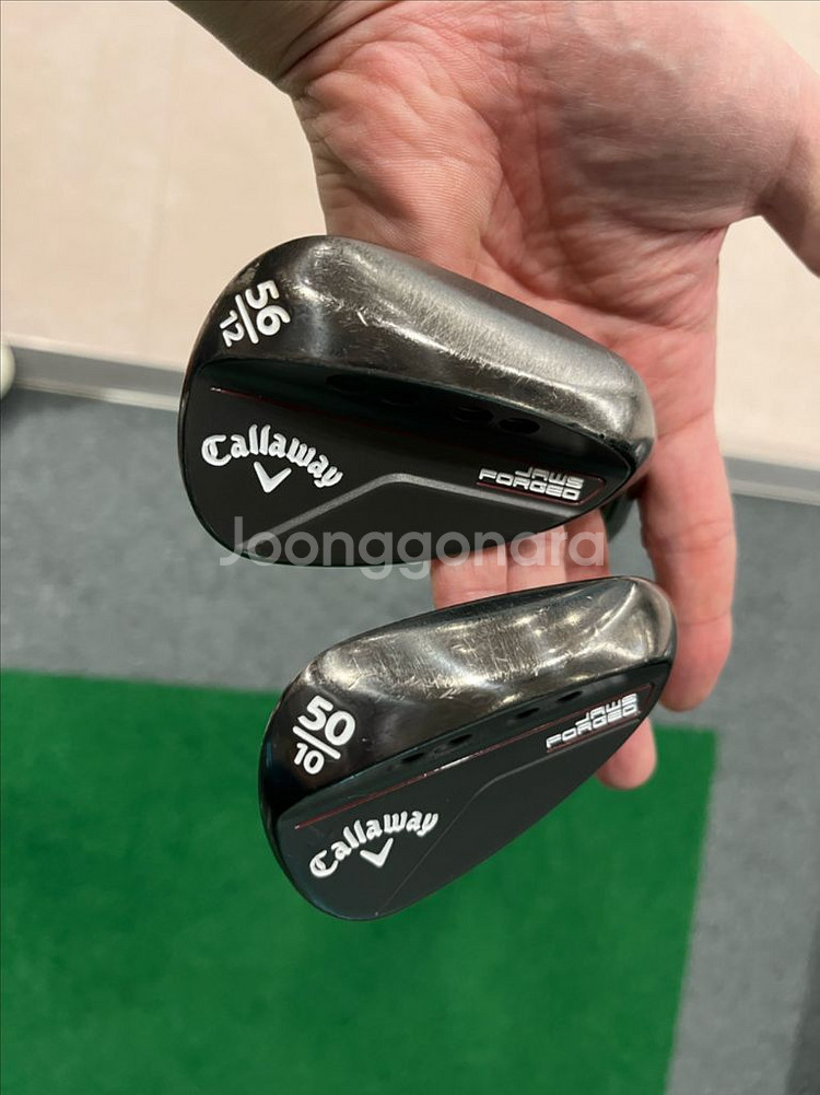 캘러웨이 JAWS RAW 차콜블랙 50,56도 웨지--0