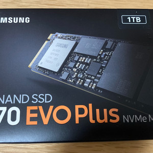 정품 삼성 970 EVO Plus 1TB SSD 새제품