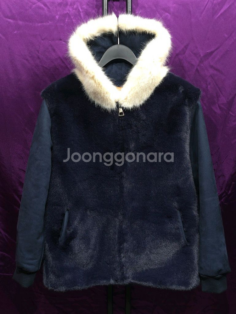 +무료배송+루이까스텔 골프 에코퍼 스웨이드 자켓--1