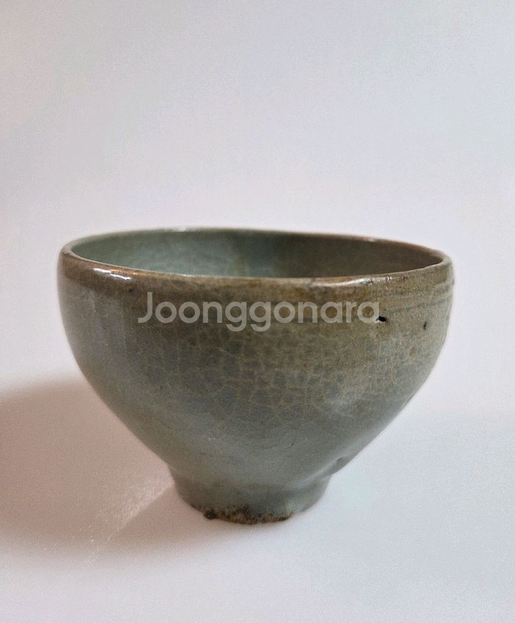 고미술품 고려시대 전기 고려청자 찻잔--1